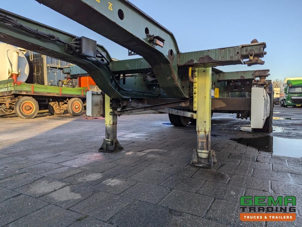 Krone SD 27 3-Assen BPW Backslider - DrumBrakes - 20 2x20FT/30/40FT - 10+ Units in Stock (O1931)