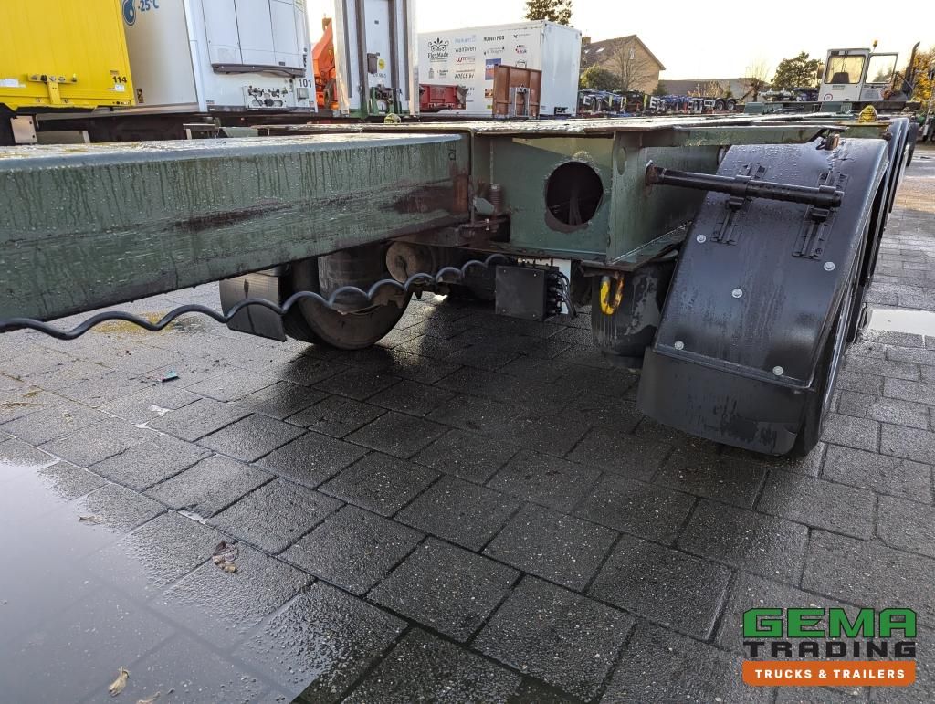 Krone SD 27 3-Assen BPW Backslider - DrumBrakes - 20 2x20FT/30/40FT - 10+ Units in Stock (O1931)