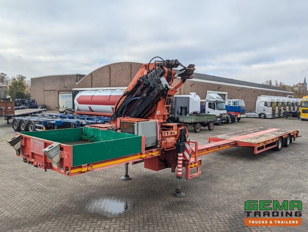 Faymonville VAL 1 2-Assige Uitschuifbare 5m Semi-Dieplader Palfinger PK52000CH2 V1 + Deutz PowerPack (O974)