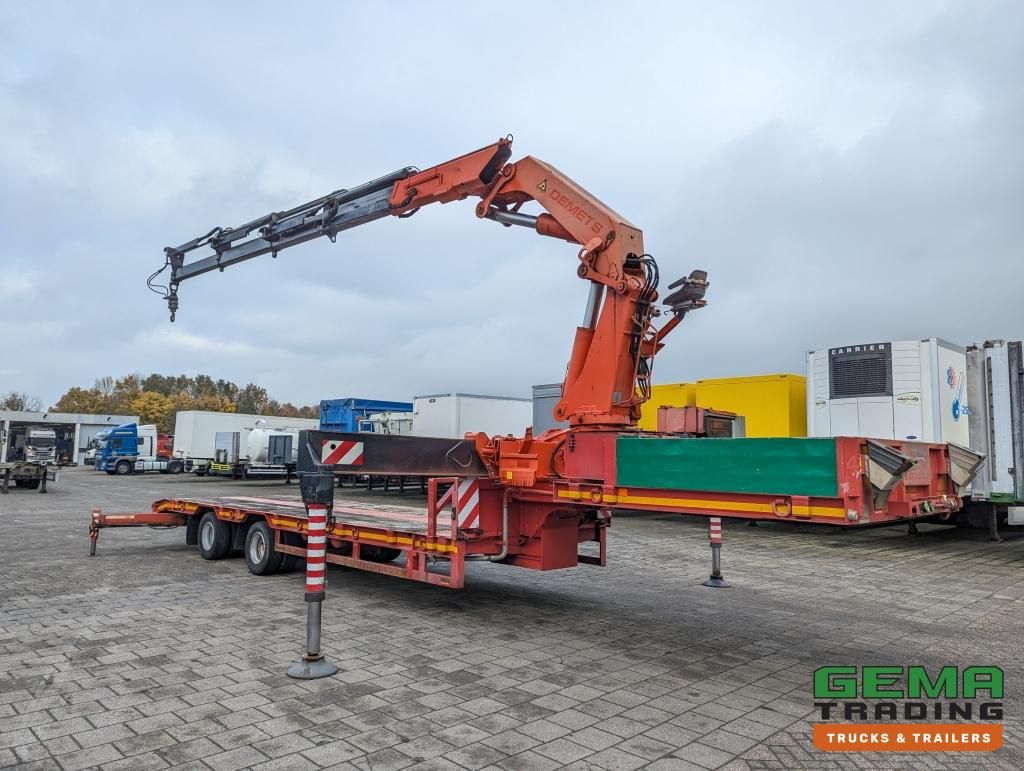 Faymonville VAL 1 2-Assige Uitschuifbare 5m Semi-Dieplader Palfinger PK52000CH2 V1 + Deutz PowerPack (O974)