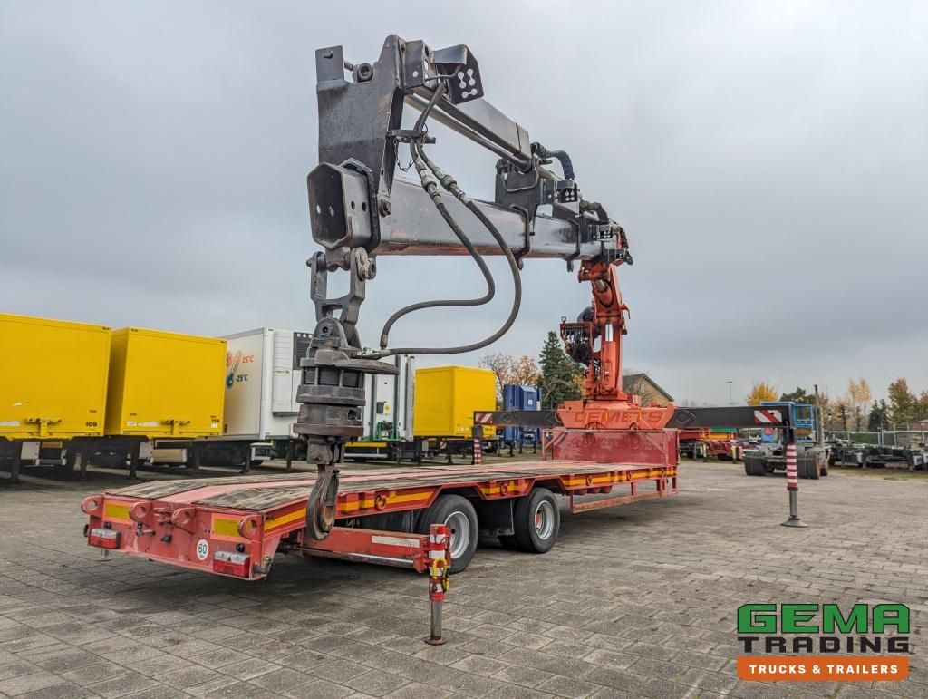 Faymonville VAL 1 2-Assige Uitschuifbare 5m Semi-Dieplader Palfinger PK52000CH2 V1 + Deutz PowerPack (O974)