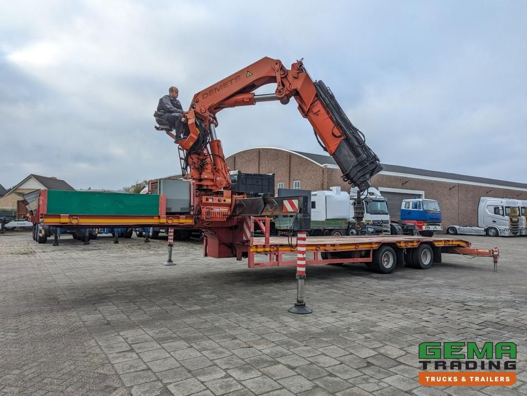 Faymonville VAL 1 2-Assige Uitschuifbare 5m Semi-Dieplader Palfinger PK52000CH2 V1 + Deutz PowerPack (O974)