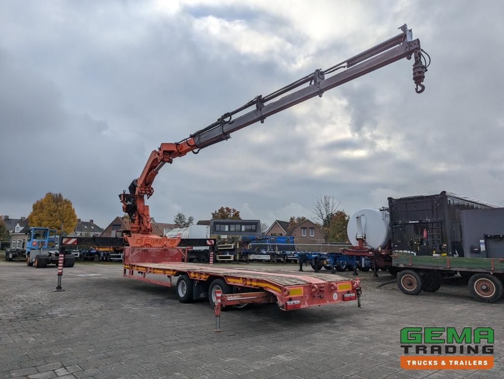 Faymonville VAL 1 2-Assige Uitschuifbare 5m Semi-Dieplader Palfinger PK52000CH2 V1 + Deutz PowerPack (O974)