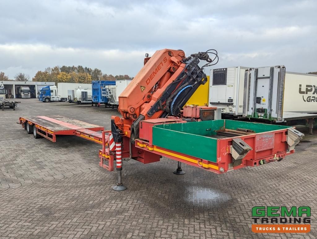 Faymonville VAL 1 2-Assige Uitschuifbare 5m Semi-Dieplader Palfinger PK52000CH2 V1 + Deutz PowerPack (O974)