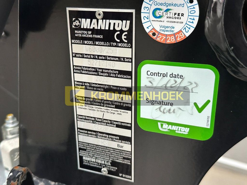 Manitou W6000 KH9643