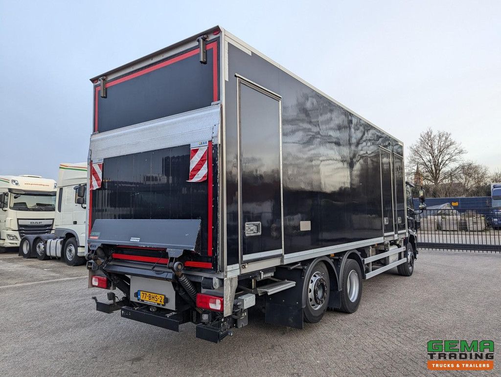 DAF CF 280 FAN 6x2/4 DagCab Euro6 - Koel-VriesBak 7.9m + Carrier Supra 1150MT + Laadklep 2000kg