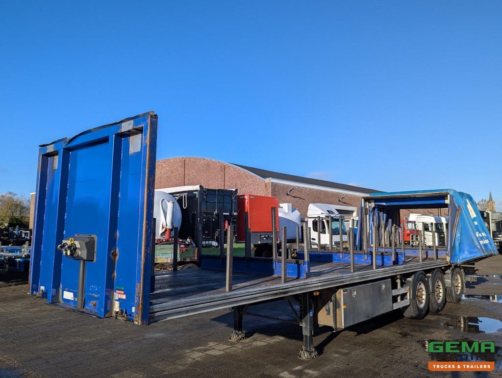 Samro ST39WGWE 12.9M 3-Axles BPW - Sliding Hood - Lift/Steer Axle - HH Floor - Jacks - Stanchions