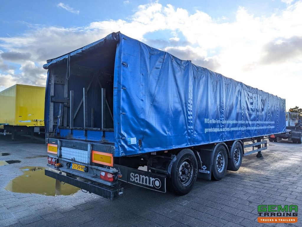 Samro ST39WGWE 12.9M 3-Axles BPW - Sliding Hood - Lift/Steer Axle - HH Floor - Jacks - Stanchions