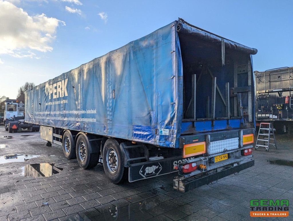 Samro ST39WGWE 12.9M 3-Axles BPW - Sliding Hood - Lift/Steer Axle - HH Floor - Jacks - Stanchions