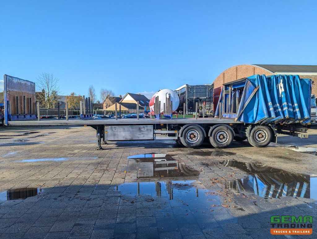 Samro ST39WGWE 12.9M 3-Axles BPW - Sliding Hood - Lift/Steer Axle - HH Floor - Jacks - Stanchions