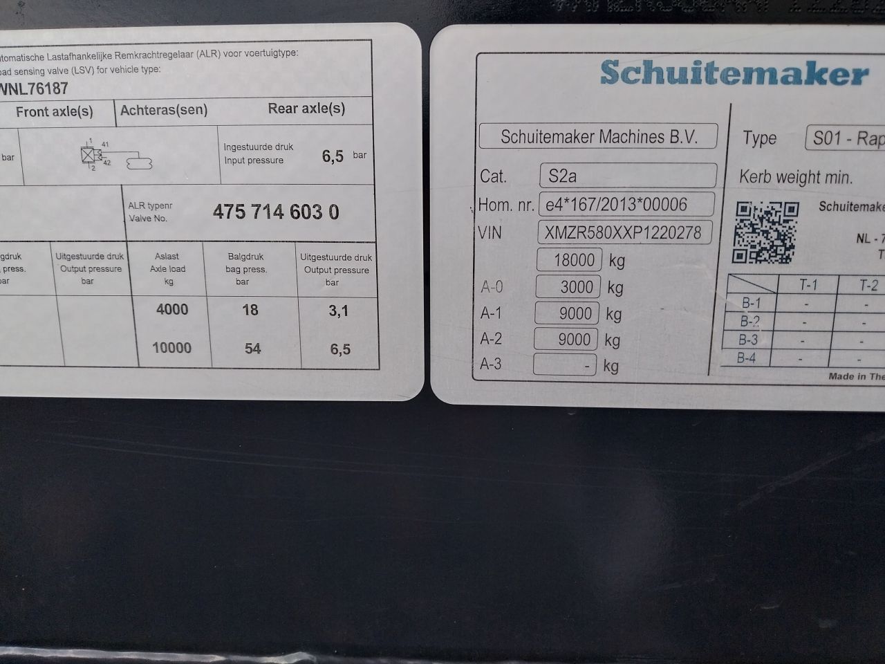 Schuitemaker Opraapwagen Rapide 580-26.5W