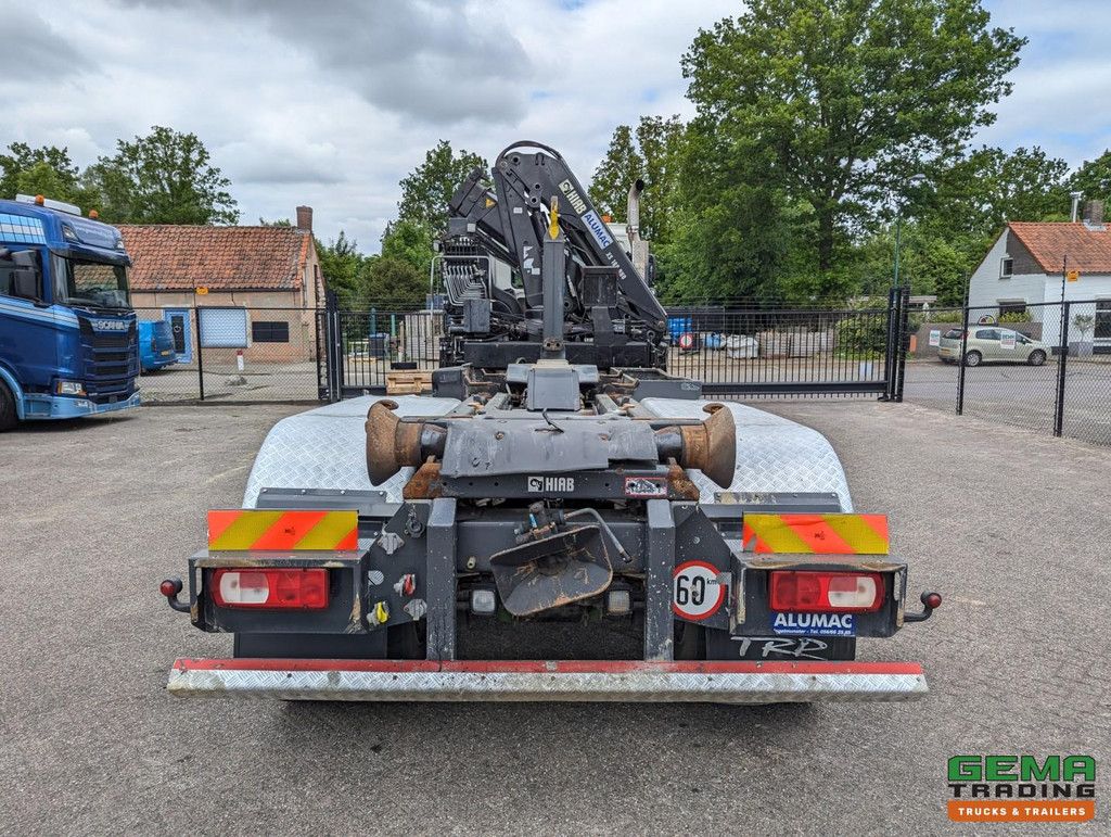 DAF CF85.410 6x4 Dagcab Euro5 EEV - Hiab Haakarm + Hiab 166E-2 DUO - Vangmuil