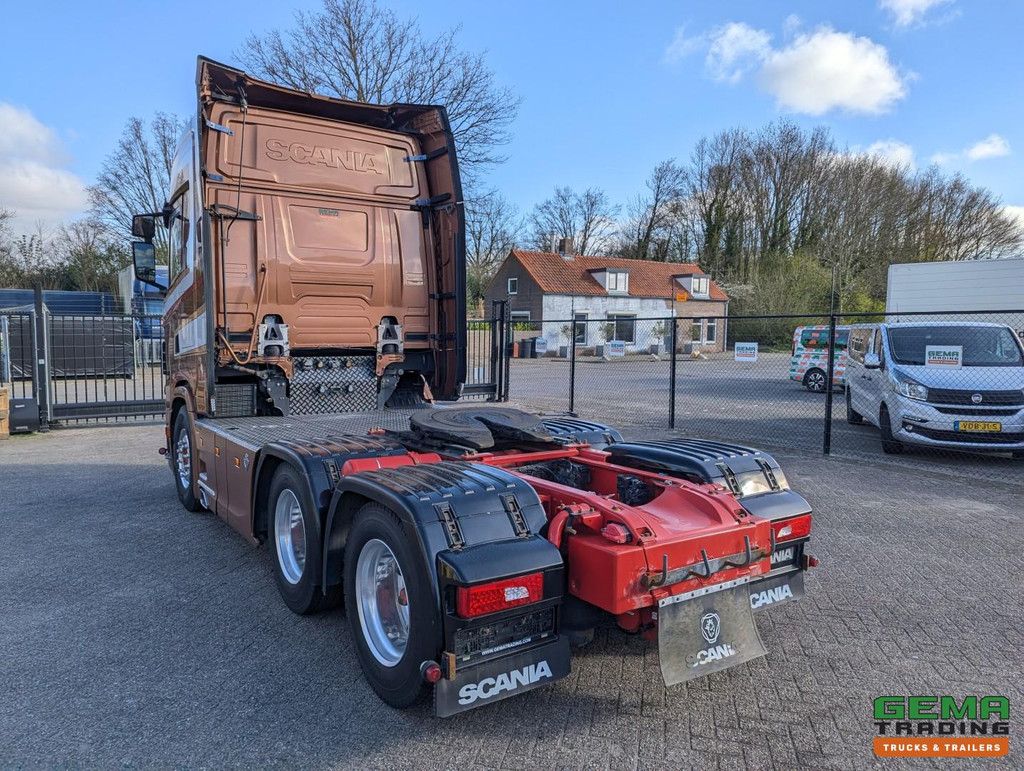 Scania S730 6x4 Topline Euro6 - V8 - Retarder - Costum Interior - Vollucht - Alcoa's