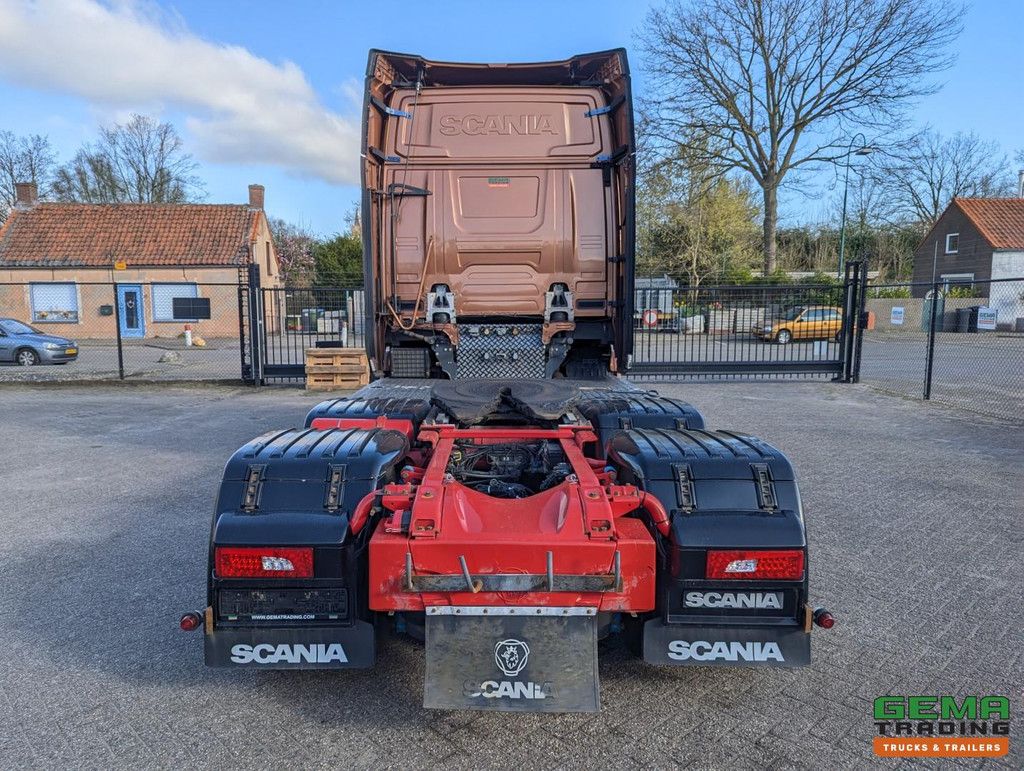 Scania S730 6x4 Topline Euro6 - V8 - Retarder - Costum Interior - Vollucht - Alcoa's