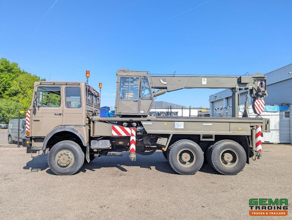OAF 32.281 6x6 - WSK - Palfinger PK30000T - Hub reduction - 2 Winches - 59,000KM - LikeNEW