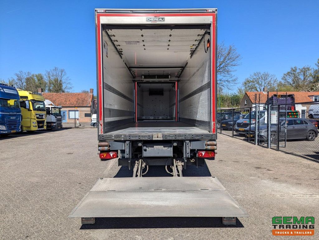 Mercedes-Benz Antos 1843 4x2 Daycab Euro6 – Chereau Kühl-/Gefrierkombination – Carrier Supra – Durchladesystem – Hebebühne 2000 kg