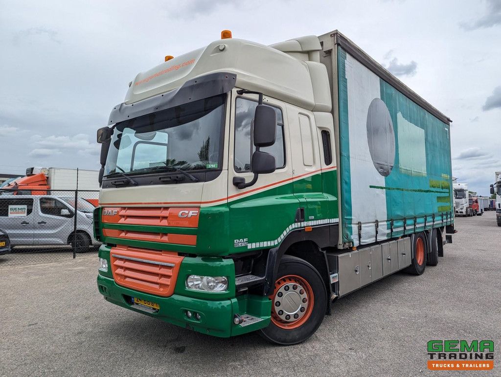 DAF FAN CF85.410 6x2/4 Spacecab Euro5 EEV - Schuifzeilen/dak 7.23m + Laadklep 6000kg - 10/2025APK