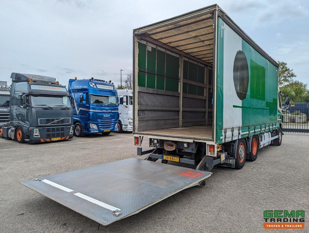 DAF FAN CF85.410 6x2/4 Spacecab Euro5 EEV - Schuifzeilen/dak 7.23m + Laadklep 6000kg - 10/2025APK