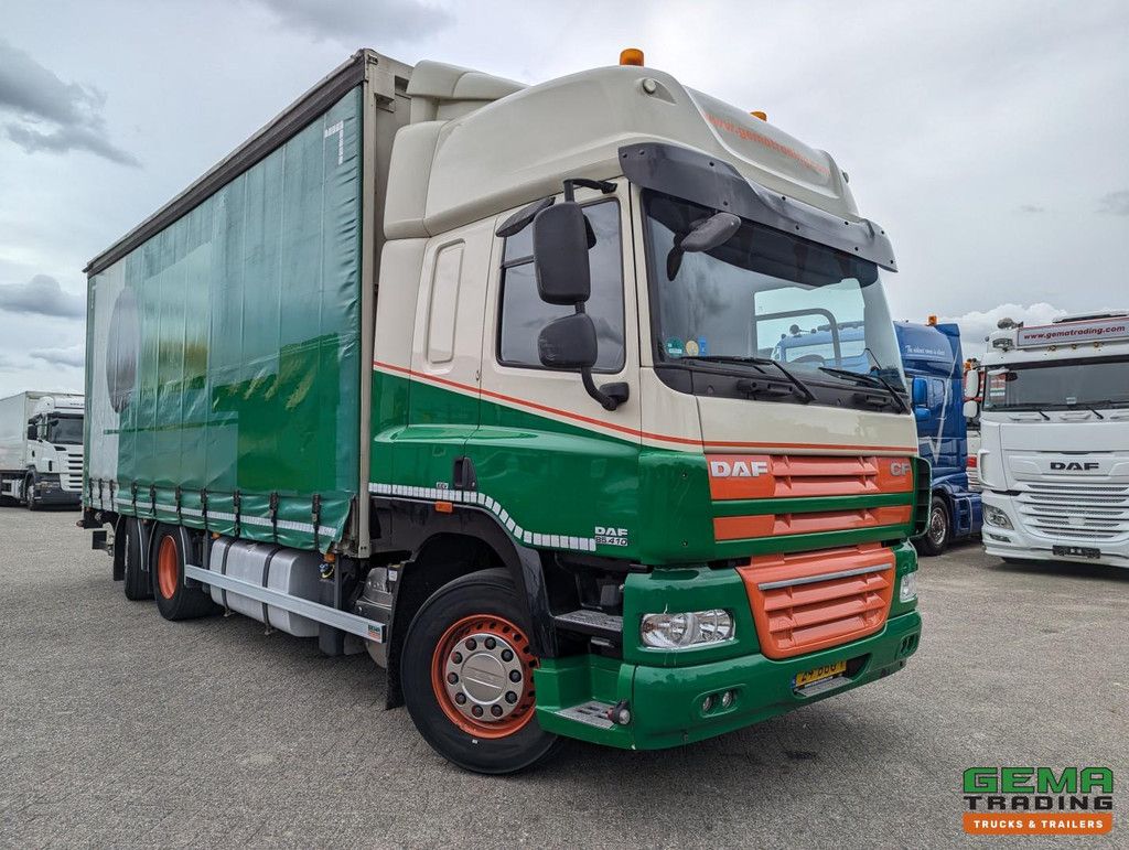 DAF FAN CF85.410 6x2/4 Spacecab Euro5 EEV - Schuifzeilen/dak 7.23m + Laadklep 6000kg - 10/2025APK
