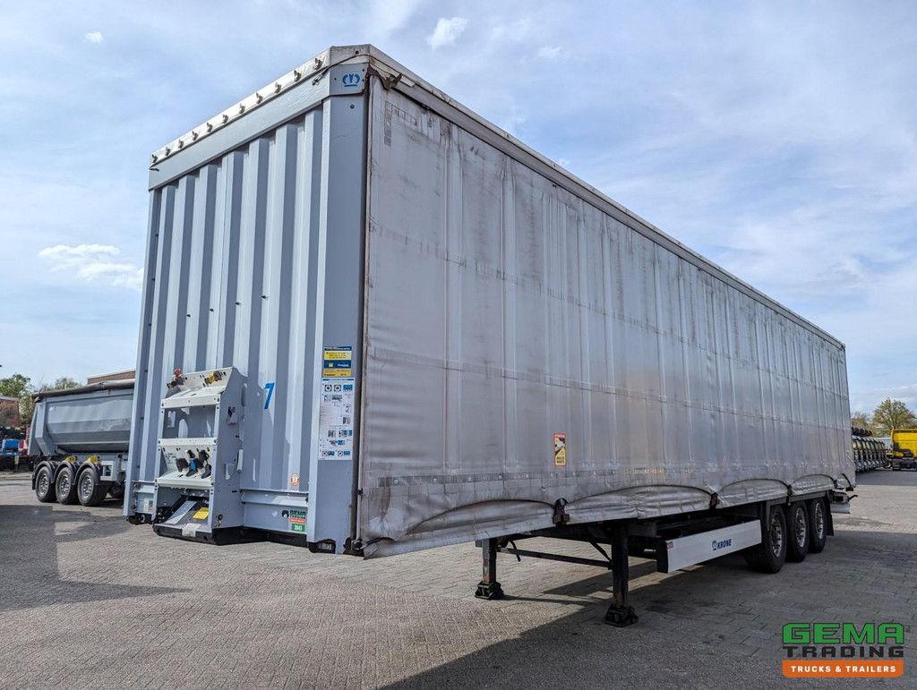 Krone SD 3-Axles BPW - Disc brakes - Curtain Sider/Sliding roof - Toolboxes - SpeedCurtains