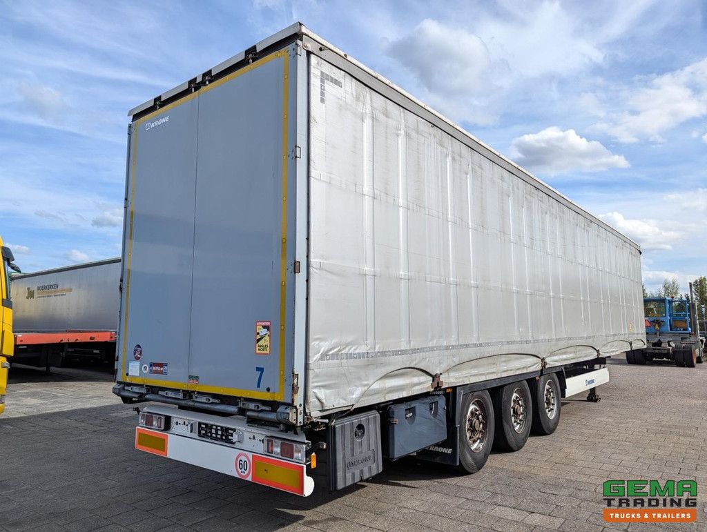 Krone SD 3-Axles BPW - Disc brakes - Curtain Sider/Sliding roof - Toolboxes - SpeedCurtains