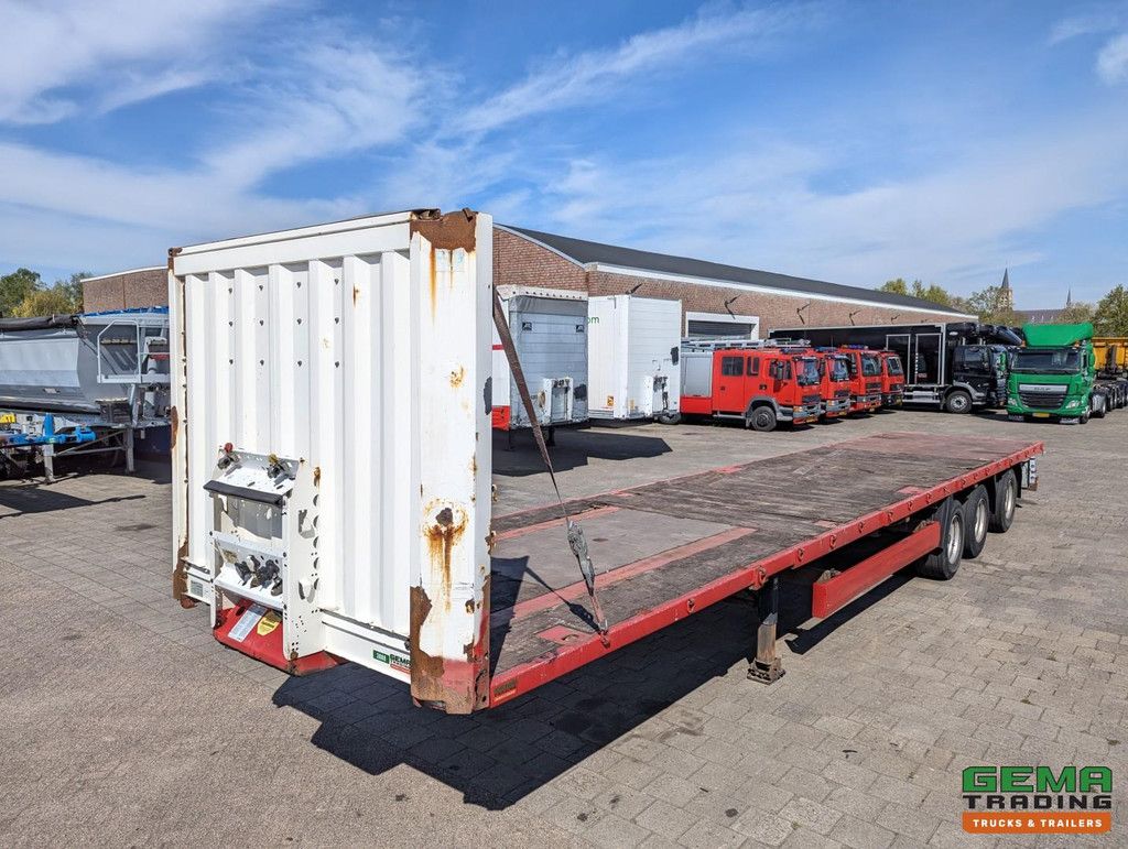 Krone SD 3-Achser BPW - Trommelbremsen - Flaches ladefläche - Lenkachse - Twistlocks - Moffit 01/2026TUV