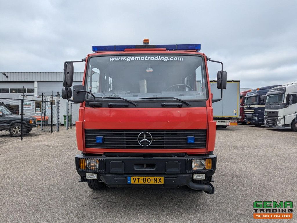 Mercedes-Benz 1124 AF 4x4 Dubbelcab 6Cil - 9 Pers - Kronenburg Tankautospuit TS08 LD3.000 HD240 T2.400 LiterTank