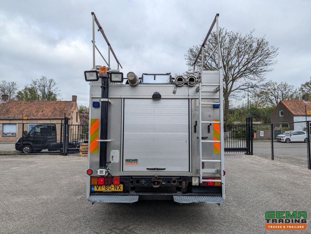 Mercedes-Benz 1124 AF 4x4 Dubbelcab 6Cil - 9 Pers - Kronenburg Tankautospuit TS08 LD3.000 HD240 T2.400 LiterTank