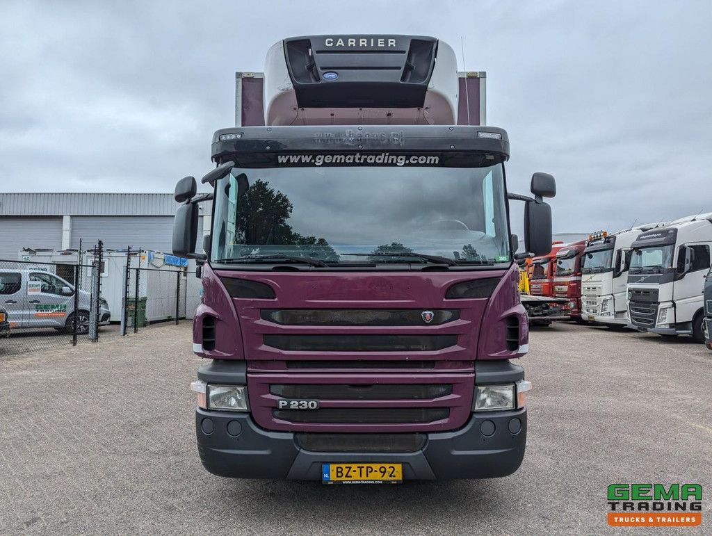 Scania P230 4x2 Dagcab Euro5 - Koel-VriesBak 8.4m + Carrier Supra 950MT + Laadklep 2000kg