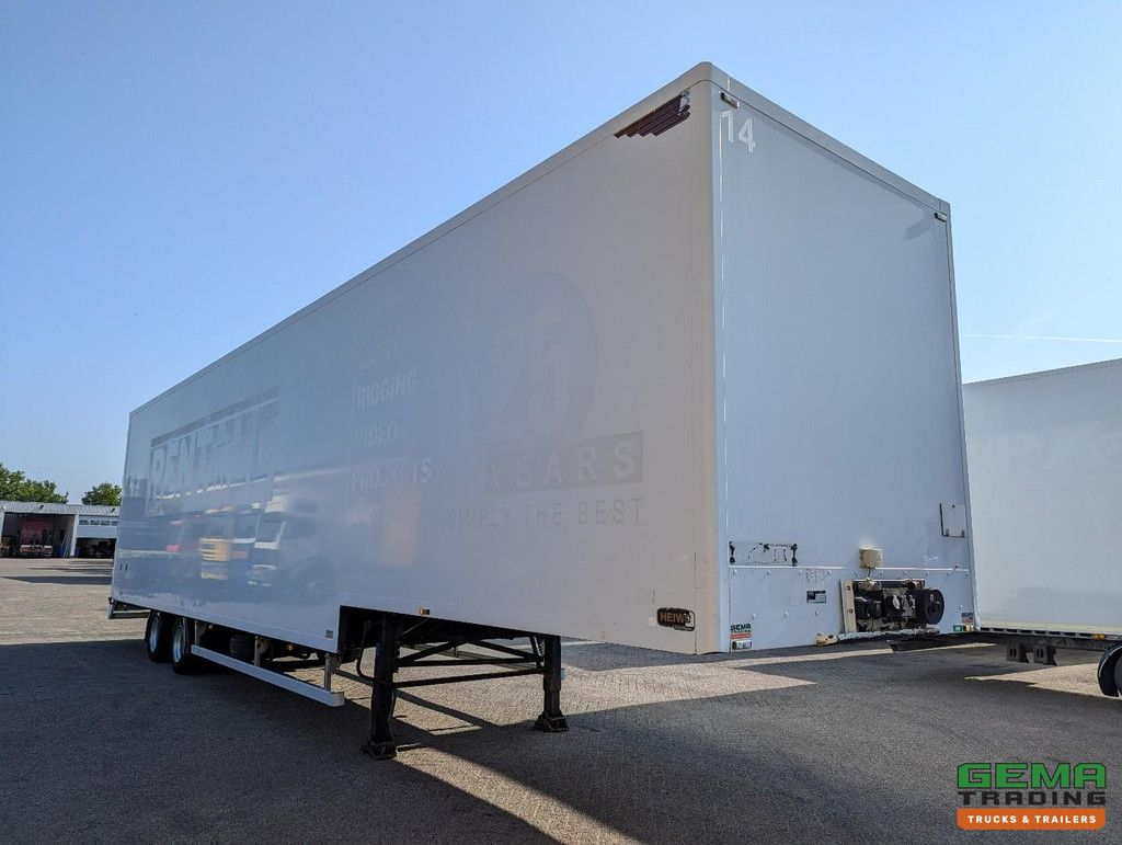 H.T.F. HZCT 30S 2-Achs-BPW – Geschlossener Semi-Tieflader – Hartholzboden – Trommelbremsen