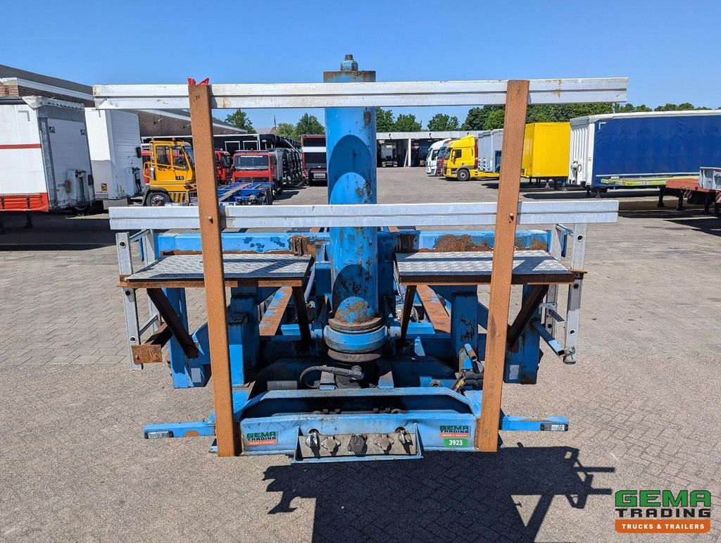 DESOT OPL/3AT/38/6894E 3-Assen BPW - Trommelremmen - 30FT Kiepchassis - Elektrische/Hydraulisch Pomp - Alcoa