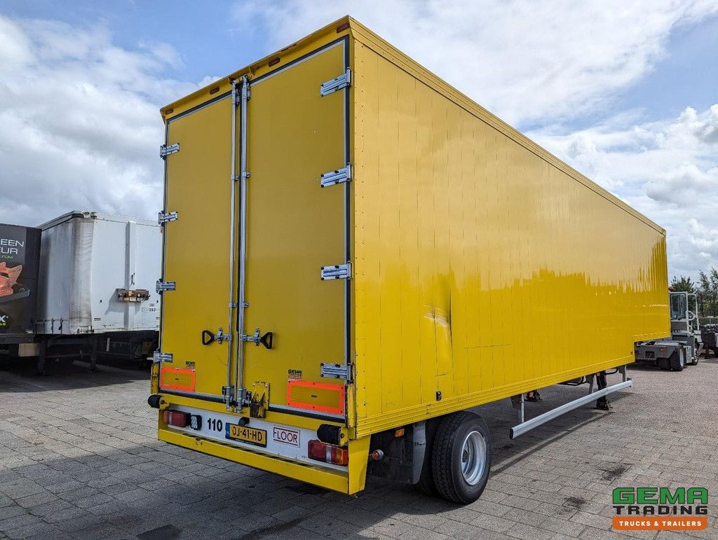Floor FLSDO-12-10H1 1-axle BPW Steered - City 11.5M - Semi - Aluminum body - Hardwood floor