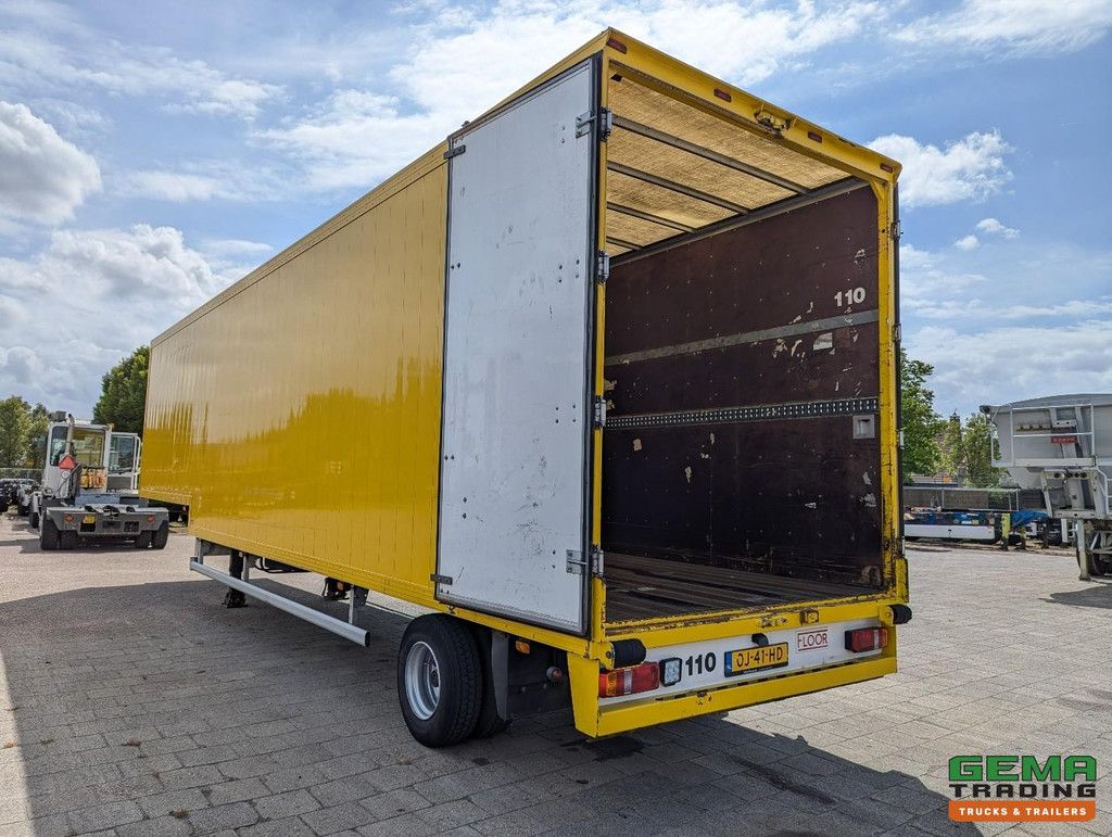 Floor FLSDO-12-10H1 1-axle BPW Steered - City 11.5M - Semi - Aluminum body - Hardwood floor