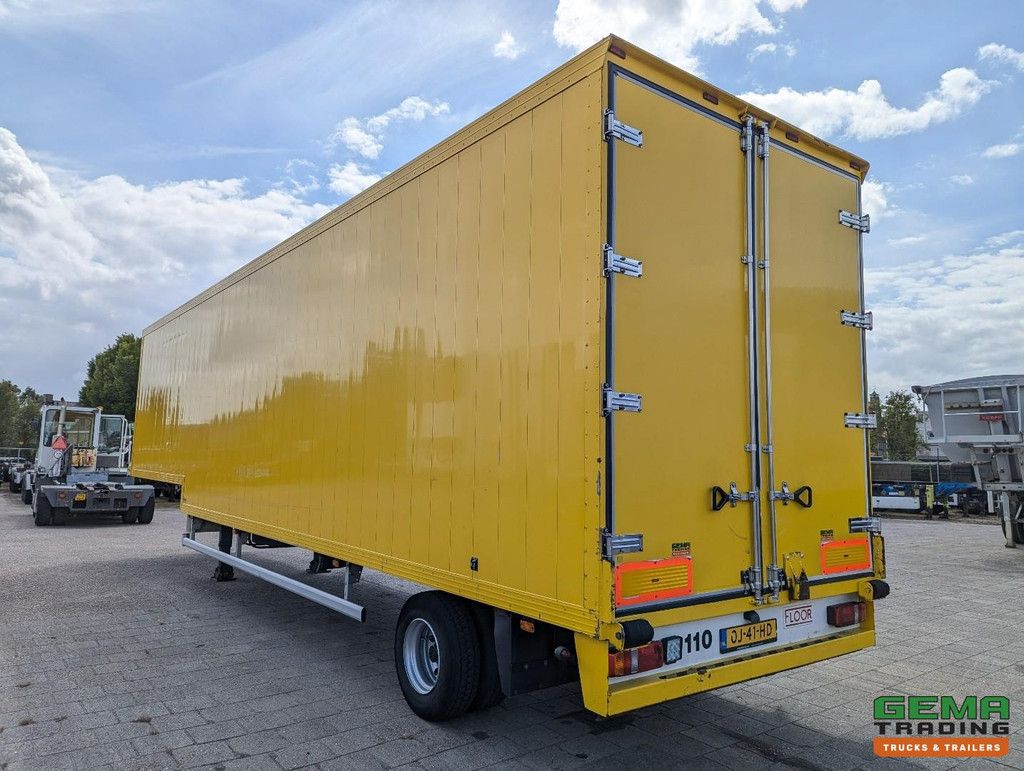 Floor FLSDO-12-10H1 1-axle BPW Steered - City 11.5M - Semi - Aluminum body - Hardwood floor