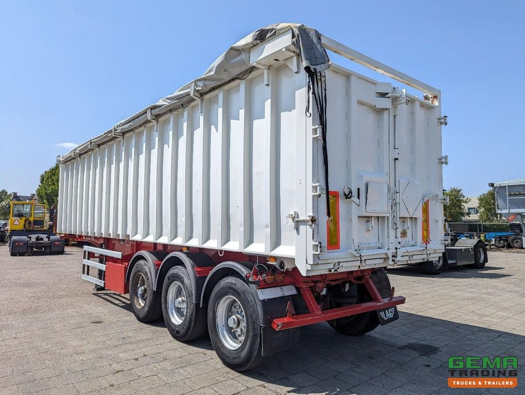 OVA 38OK911 3-Axles - Tipper 46m³ - Steel/Alu - Drum brakes - Trailing Axle - 12/2025 MOT