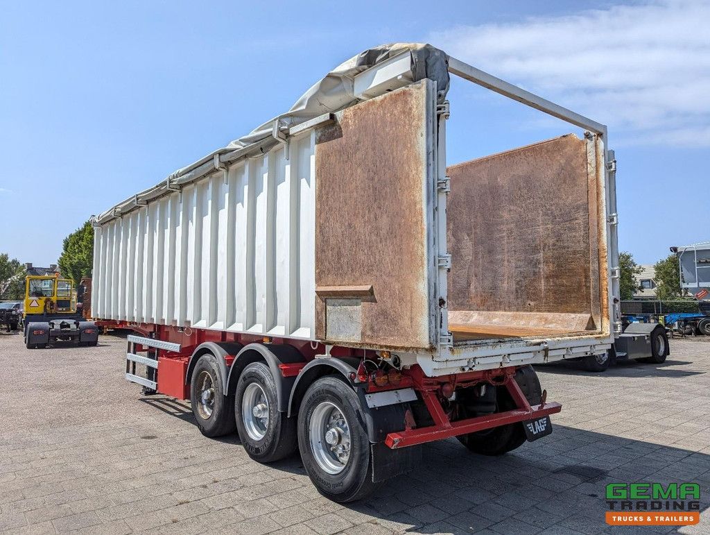 OVA 38OK911 3-Axles - Tipper 46m³ - Steel/Alu - Drum brakes - Trailing Axle - 12/2025 MOT