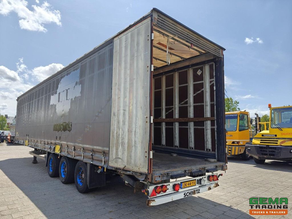 Schmitz SCS 24/L - 13.62 E B (S01) 3-Achs SAF - MEGA - Schiebeplane/Hub-/Schiebedach - Verzinkt - Scheibenbremsen