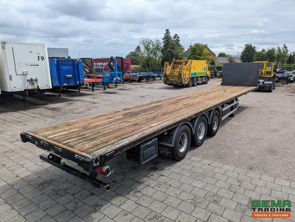 Tracon Trailers TO 3 3-Assen BPW - Schijfremmen - Open Laadbak 13.6m - HH Vloer - 10/2025 APK