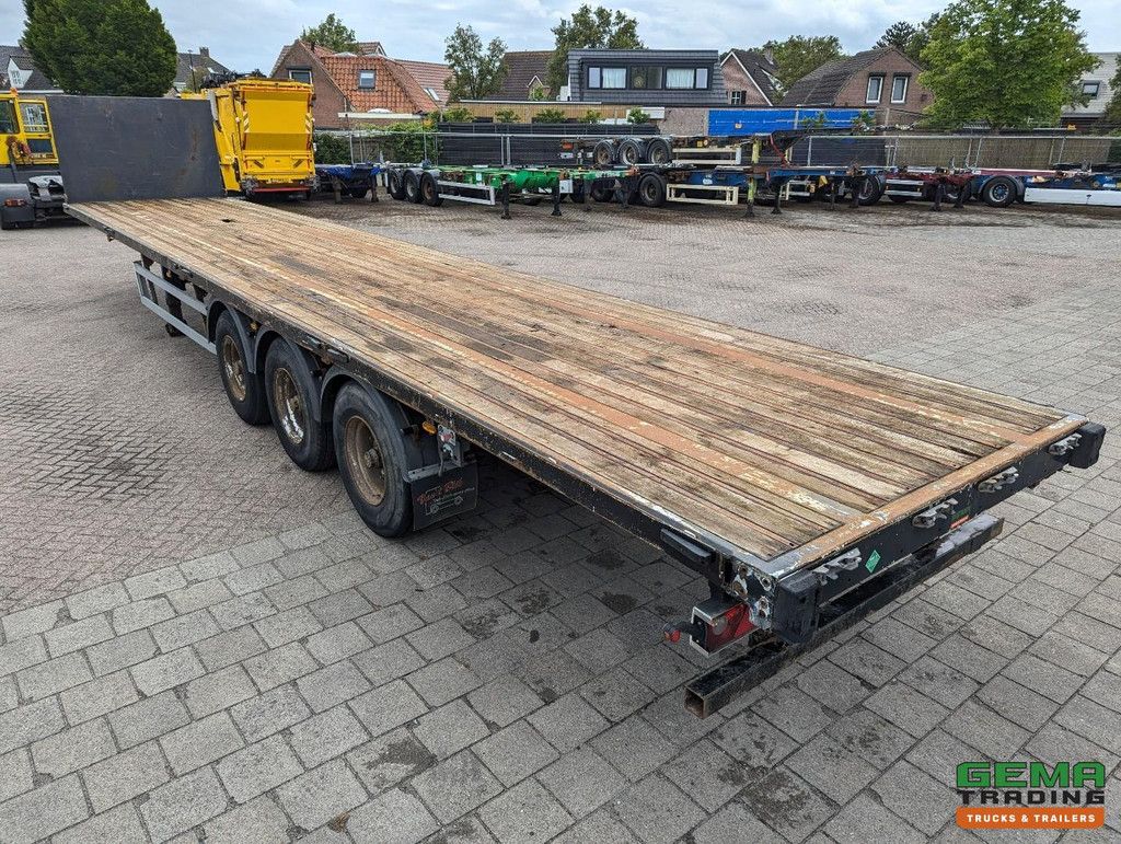 Tracon Trailers TO 3 3-Assen BPW - Schijfremmen - Open Laadbak 13.6m - HH Vloer - 10/2025 APK