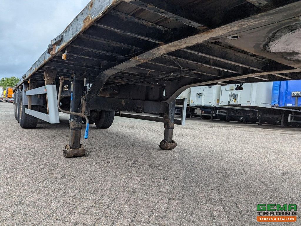 Tracon Trailers TO 3 3-Assen BPW - Schijfremmen - Open Laadbak 13.6m - HH Vloer - 10/2025 APK