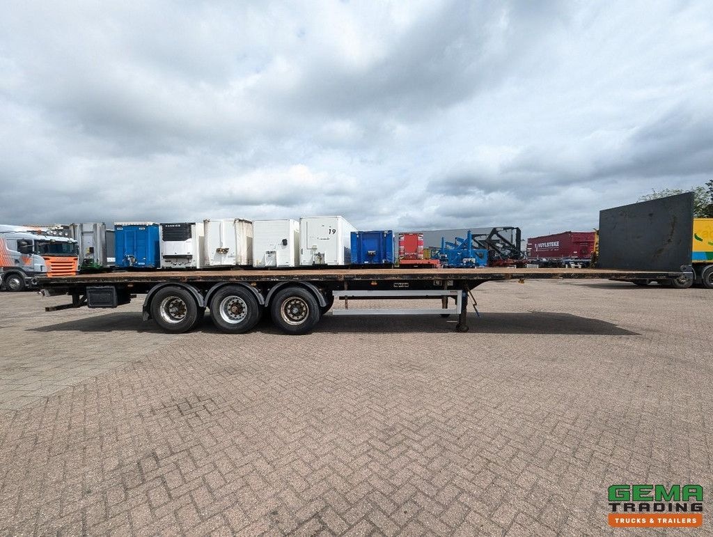 Tracon Trailers TO 3 3-Assen BPW - Schijfremmen - Open Laadbak 13.6m - HH Vloer - 10/2025 APK