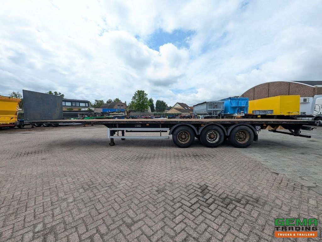 Tracon Trailers TO 3 3-Assen BPW - Schijfremmen - Open Laadbak 13.6m - HH Vloer - 10/2025 APK