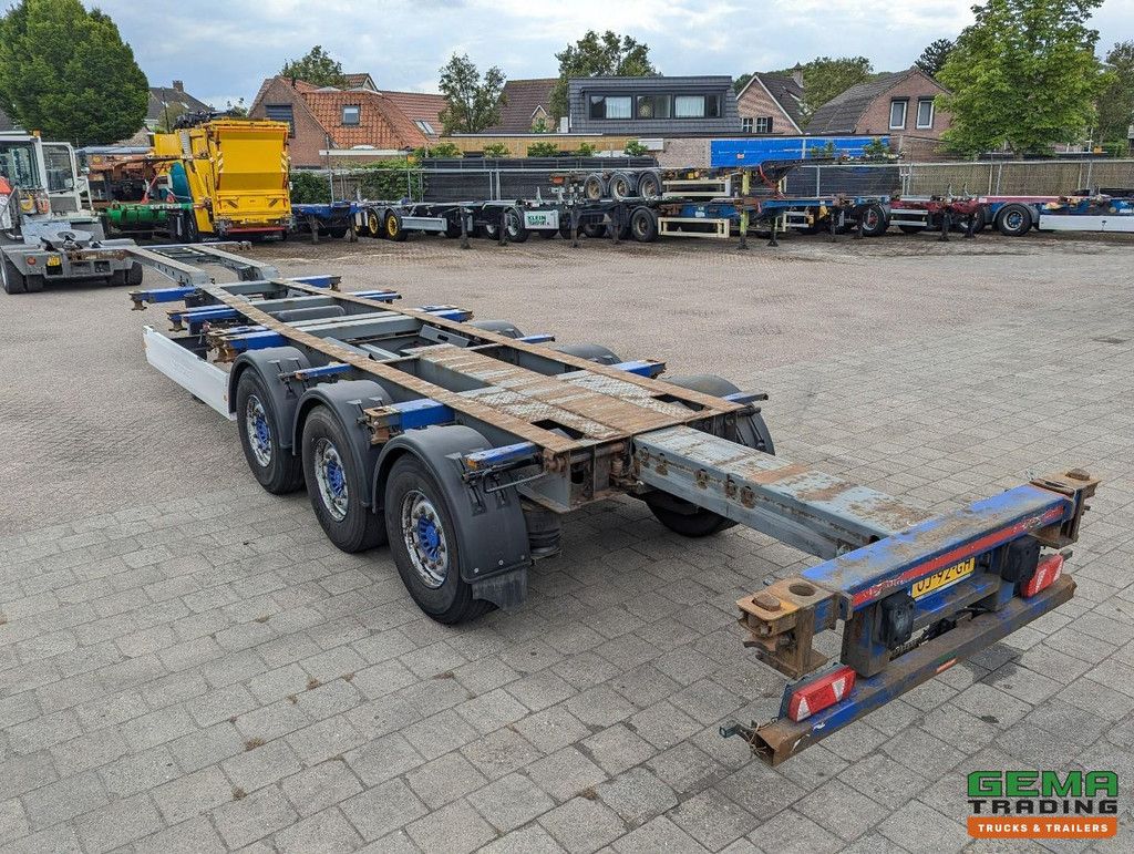 Krone SDC 27 3-Achsen SAF - Liftachse - Scheibenbremsen - Heckschieber - 20 2x20FT/30/40FT