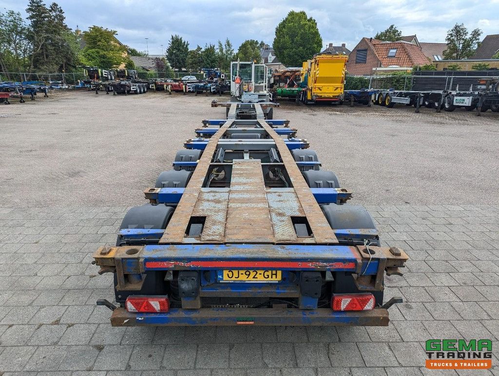 Krone SDC 27 3-Achsen SAF - Liftachse - Scheibenbremsen - Heckschieber - 20 2x20FT/30/40FT
