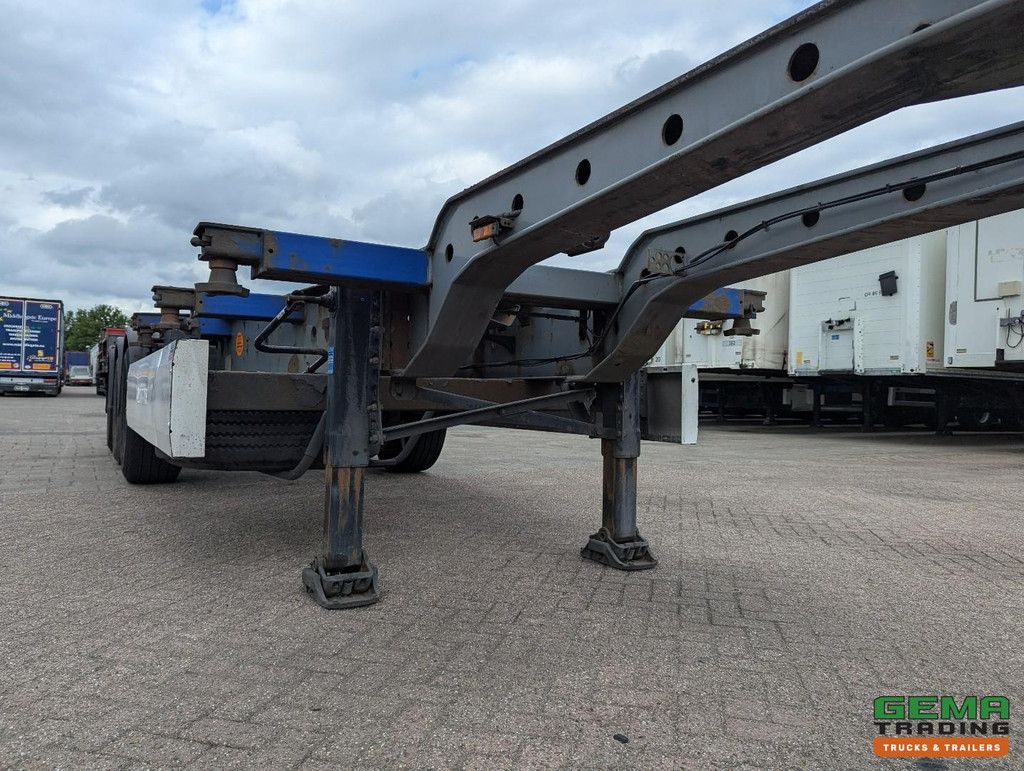 Krone SDC 27 3-Achsen SAF - Liftachse - Scheibenbremsen - Heckschieber - 20 2x20FT/30/40FT