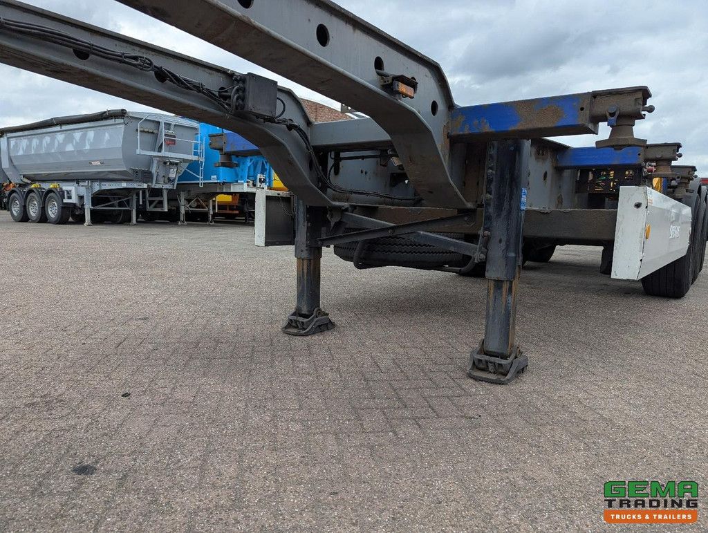 Krone SDC 27 3-Achsen SAF - Liftachse - Scheibenbremsen - Heckschieber - 20 2x20FT/30/40FT