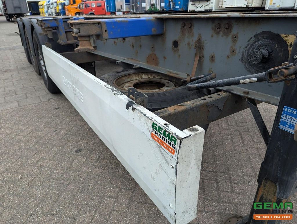 Krone SDC 27 3-Achsen SAF - Liftachse - Scheibenbremsen - Heckschieber - 20 2x20FT/30/40FT