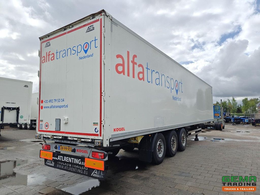 Kögel S24-1 3-Axle SAF - Disc Brakes - Closed Body