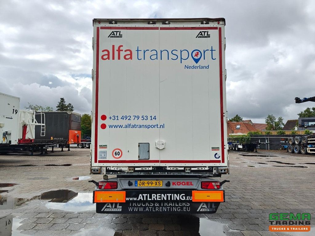 Kögel S24-1 3-Axle SAF - Disc Brakes - Closed Body