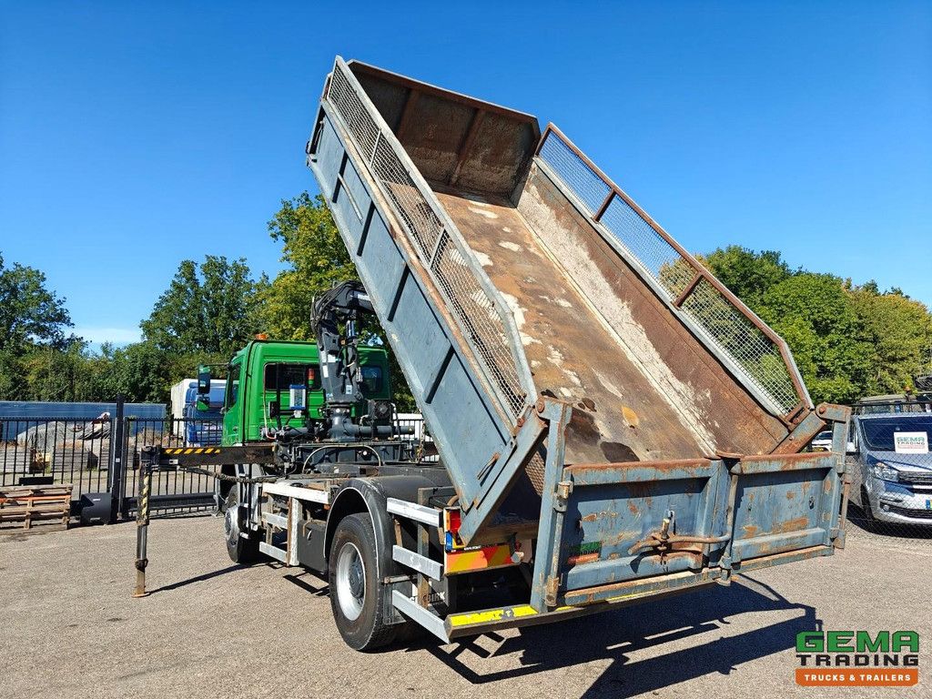 Mercedes-Benz AXOR 1829 AK 4x4 Dagcab Euro5 - Kipper + Terex 105.2 - RadioGrafisch - NaafReductie